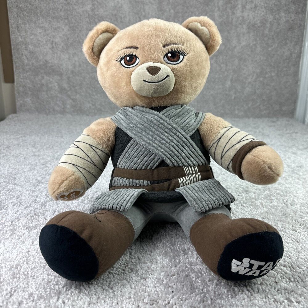 *READ* Build-A-Bear Star Wars Rey Bear 16" Disney Star Wars Force Awakens 2017‎